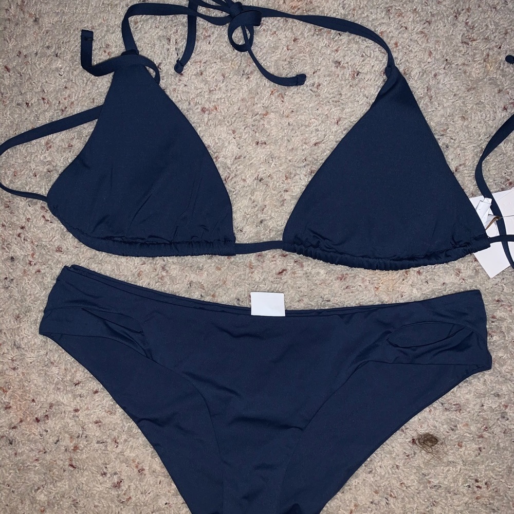 Navy Bikini Set